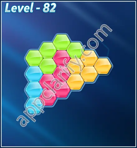 Block! Hexa Puzzle Rotate Beginner Level 82 Solution