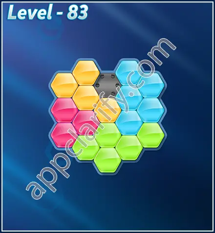 Block! Hexa Puzzle Rotate Beginner Level 83 Solution