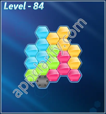 Block! Hexa Puzzle Rotate Beginner Level 84 Solution