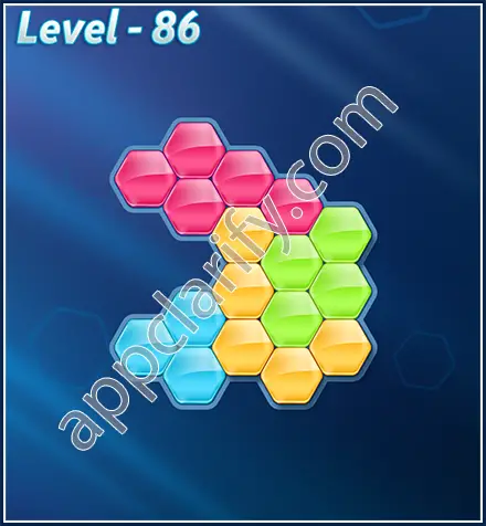 Block! Hexa Puzzle Rotate Beginner Level 86 Solution
