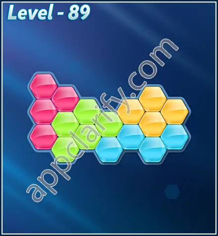 Block! Hexa Puzzle Rotate Beginner Level 89 Solution
