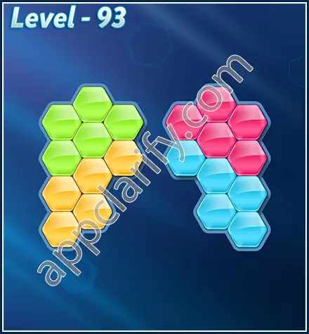 Block! Hexa Puzzle Rotate Beginner Level 93 Solution