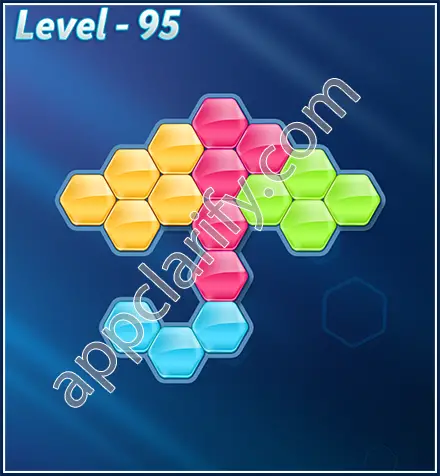 Block! Hexa Puzzle Rotate Beginner Level 95 Solution