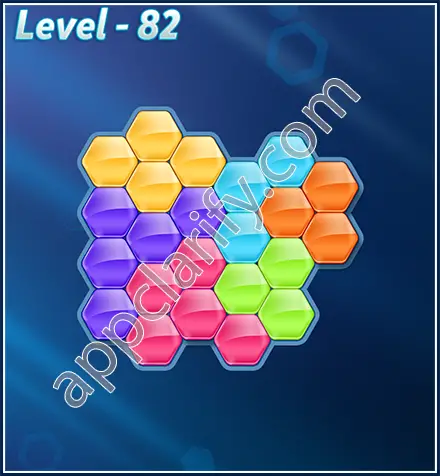 Block! Hexa Puzzle Rotate Challenger Level 82 Solution