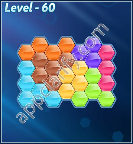 Block! Hexa Puzzle Rotate Semi-pro Level 60 Solution