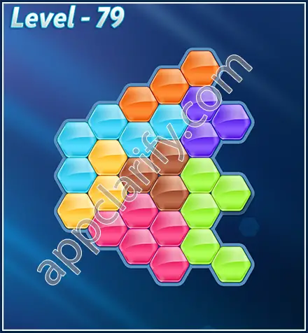 Block! Hexa Puzzle Rotate Semi-pro Level 79 Solution