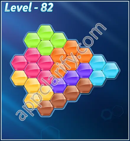 Block! Hexa Puzzle Rotate Semi-pro Level 82 Solution