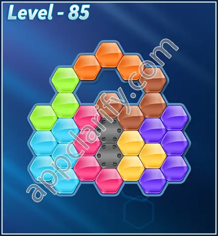 Block! Hexa Puzzle Rotate Semi-pro Level 85 Solution