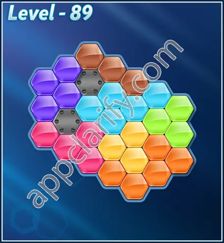 Block! Hexa Puzzle Rotate Semi-pro Level 89 Solution