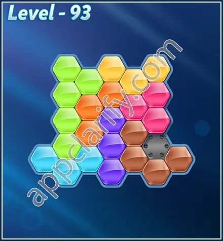 Block! Hexa Puzzle Rotate Semi-pro Level 93 Solution