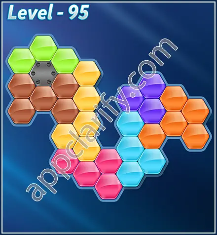 Block! Hexa Puzzle Rotate Semi-pro Level 95 Solution