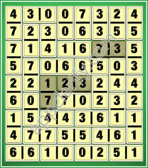 Dominosa King Of Pairs Level 5-28 Solution