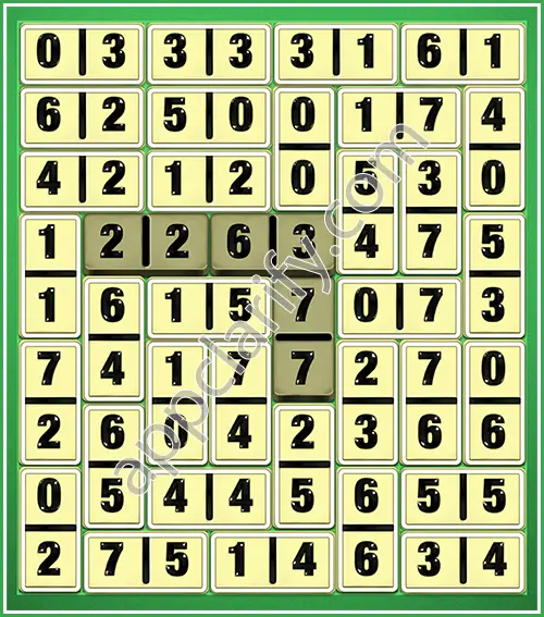 Dominosa King Of Pairs Level 5-29 Solution