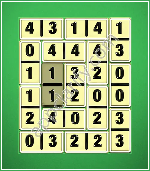 Dominosa King Of Pairs Level 5-5 Solution