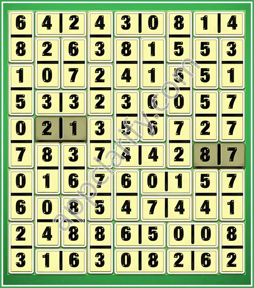 Dominosa King Of Pairs Level 5-65 Solution