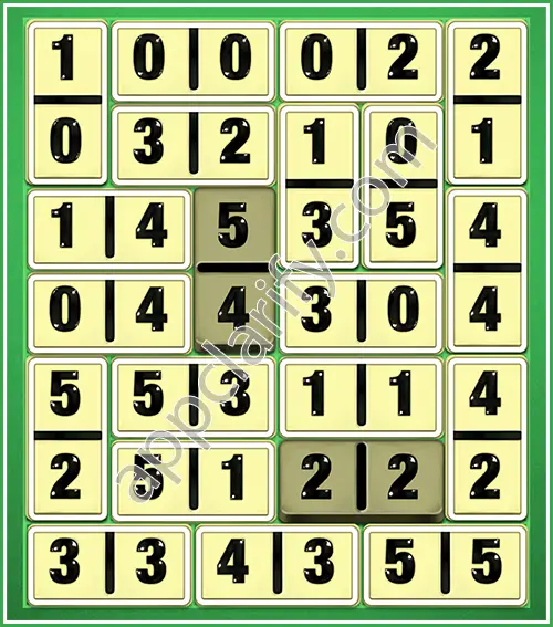 Dominosa King Of Pairs Level 5-9 Solution