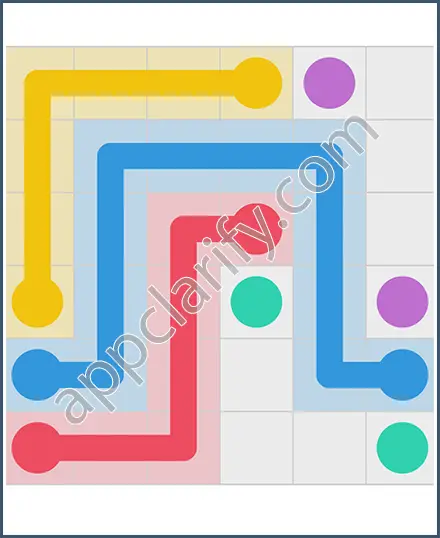 Draw Line: Classic 6x6 Free Level 129 Solution