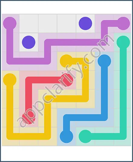 Draw Line: Classic 7x7 Free Level 100 Solution