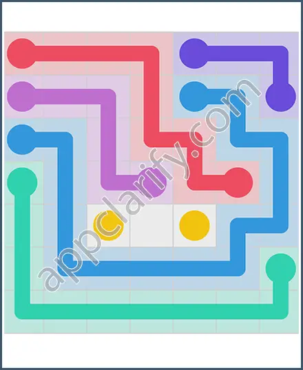 Draw Line: Classic 7x7 Free Level 109 Solution