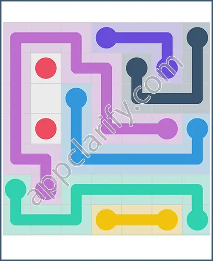 Draw Line: Classic 7x7 Free Level 110 Solution