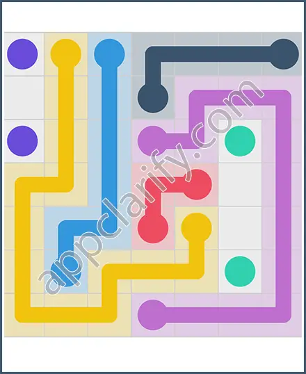 Draw Line: Classic 7x7 Free Level 124 Solution