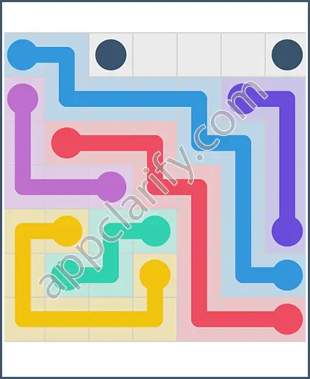 Draw Line: Classic 7x7 Free Level 130 Solution