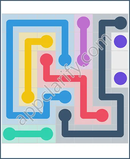 Draw Line: Classic 7x7 Free Level 136 Solution