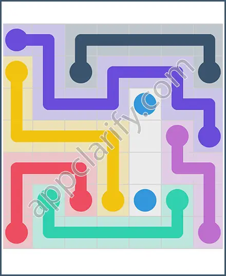 Draw Line: Classic 7x7 Free Level 142 Solution