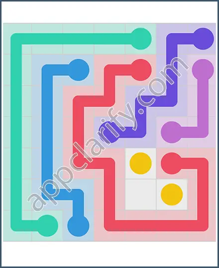 Draw Line: Classic 7x7 Free Level 150 Solution