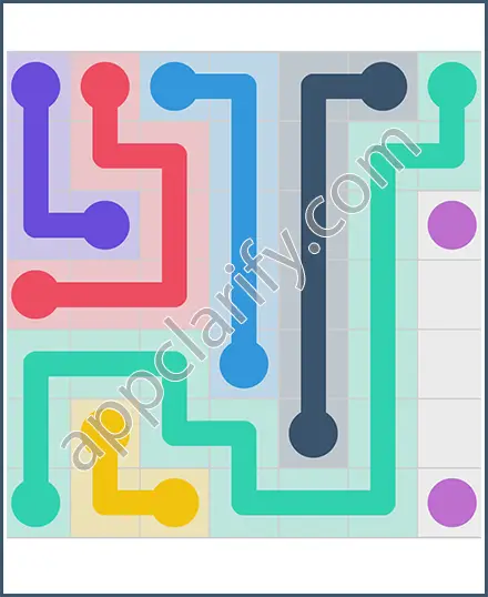 Draw Line: Classic 7x7 Free Level 2 Solution