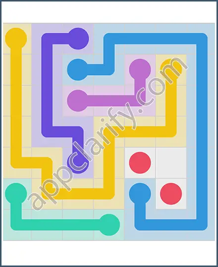 Draw Line: Classic 7x7 Free Level 23 Solution