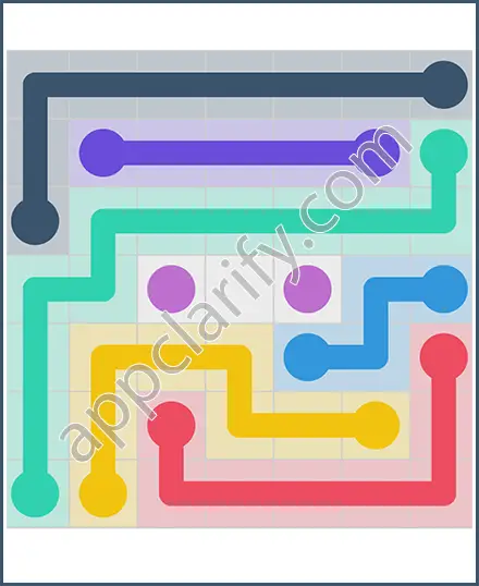 Draw Line: Classic 7x7 Free Level 26 Solution