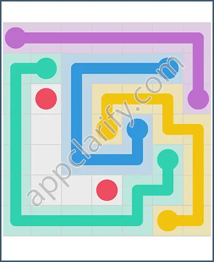 Draw Line: Classic 7x7 Free Level 31 Solution