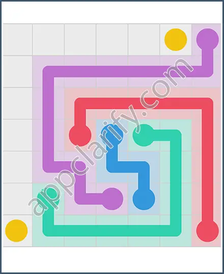 Draw Line: Classic 7x7 Free Level 35 Solution