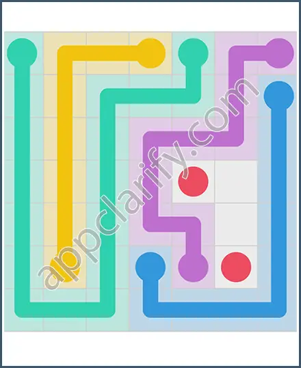 Draw Line: Classic 7x7 Free Level 4 Solution