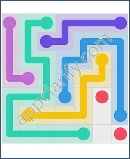 Draw Line: Classic 7x7 Free Level 40 Solution