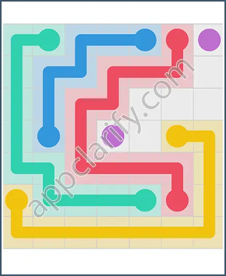 Draw Line: Classic 7x7 Free Level 42 Solution