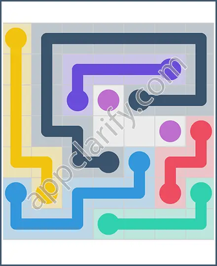 Draw Line: Classic 7x7 Free Level 50 Solution