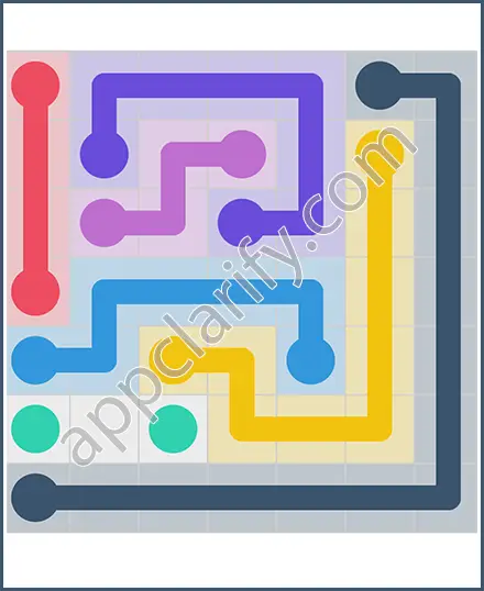 Draw Line: Classic 7x7 Free Level 8 Solution