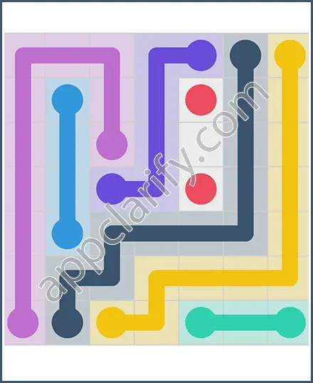 Draw Line: Classic 7x7 Free Level 98 Solution