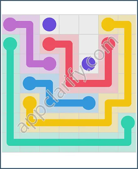 Draw Line: Classic 7x7 Free Level 99 Solution