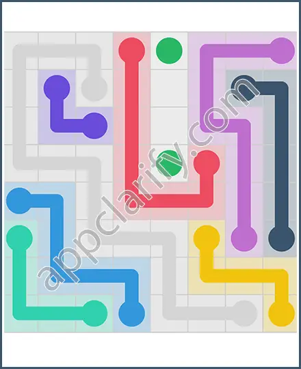 Draw Line: Classic 8x8 Free Level 103 Solution