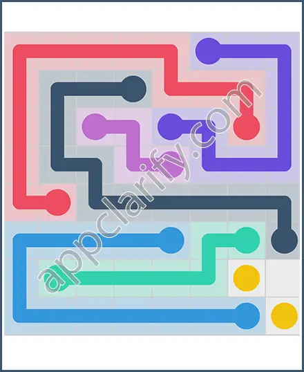 Draw Line: Classic 8x8 Free Level 104 Solution