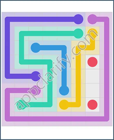 Draw Line: Classic 8x8 Free Level 106 Solution