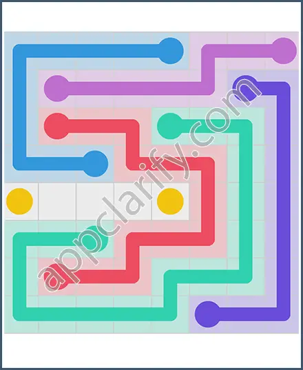 Draw Line: Classic 8x8 Free Level 115 Solution