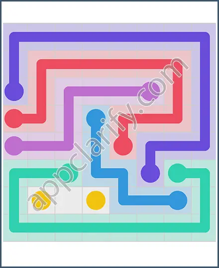 Draw Line: Classic 8x8 Free Level 121 Solution