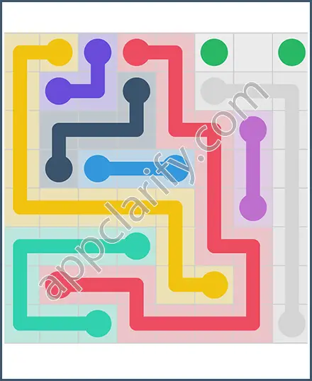 Draw Line: Classic 8x8 Free Level 132 Solution