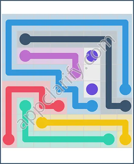 Draw Line: Classic 8x8 Free Level 133 Solution