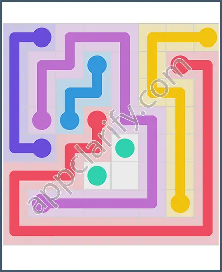 Draw Line: Classic 8x8 Free Level 135 Solution