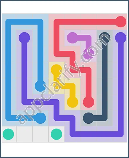 Draw Line: Classic 8x8 Free Level 143 Solution